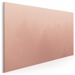 Łuna za mgłą - fotoobraz do salonu - 120x80 cm Łuna za mgłą - fotoobraz do salonu - 120x80 cm