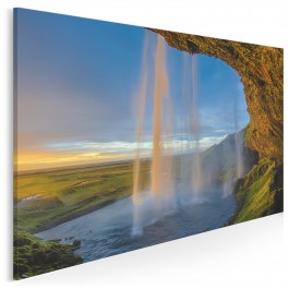 Wodny płaszcz - fotoobraz na płótnie - 120x80 cm Wodny płaszcz - fotoobraz na płótnie - 120x80 cm