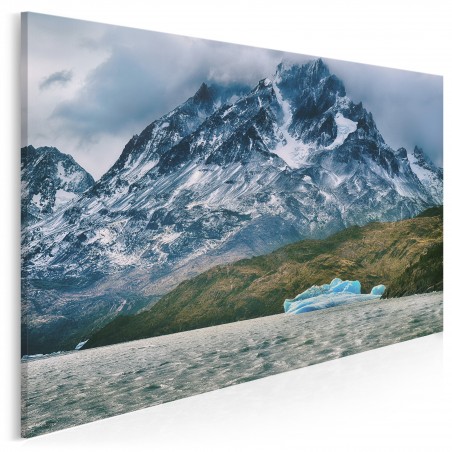 Lodowa saga - fotografia na płótnie - 120x80 cm