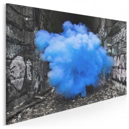 Akt teleportacji - fotoobraz na płótnie - 120x80 cm