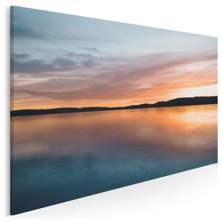 Symetria natury - fotoobraz do sypialni - 120x80 cm