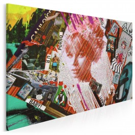 Kobieta zagadka - zdjęcie na płótnie - 120x80 cm