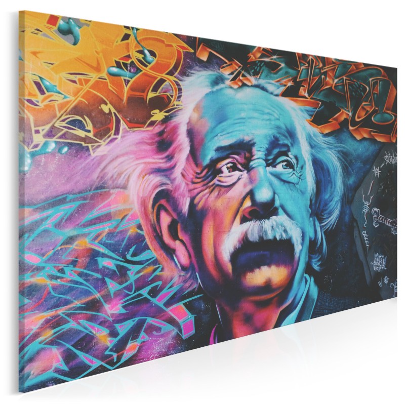 Pan Einstein - zdjęcie na płótnie - 120x80 cm