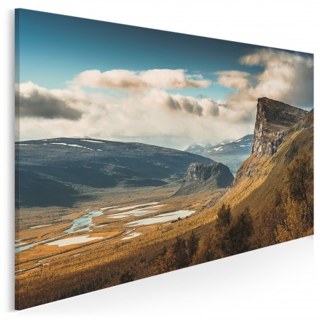 Rzeźbione naturą - fotoobraz do sypialni - 120x80 cm