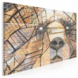 Niedźwiedź trojański - fotoobraz na płótnie - 120x80 cm Niedźwiedź trojański - fotoobraz na płótnie - 120x80 cm