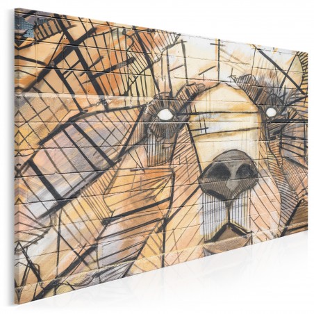 Niedźwiedź trojański - fotoobraz na płótnie - 120x80 cm