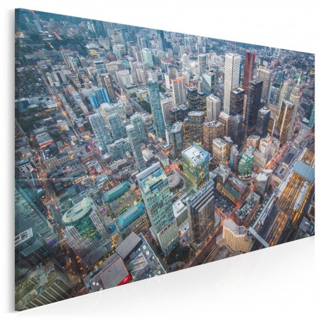 Toronto z lotu ptaka - zdjęcie na płótnie - 120x80 cm