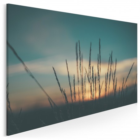Sielska polana - fotoobraz do sypialni - 120x80 cm