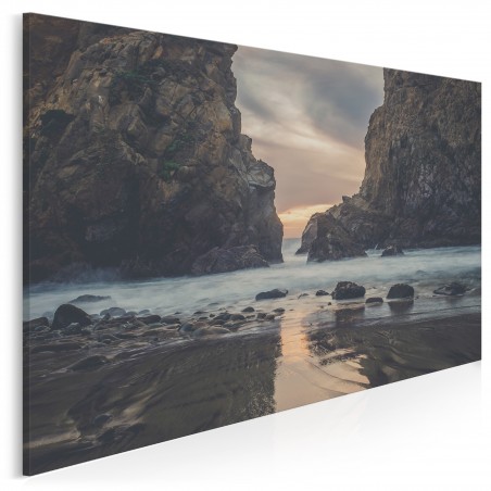 Skalny przesmyk - fotoobraz do salonu - 120x80 cm