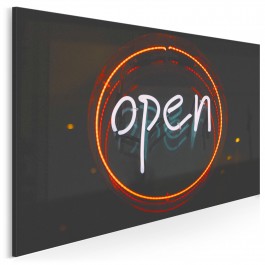 Open - fotoobraz na płótnie - 120x80 cm