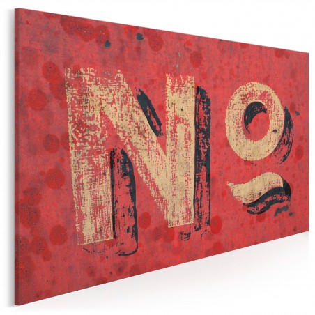 Number one - fotografia na płótnie - 120x80 cm