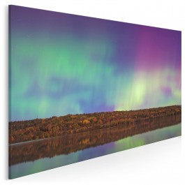 Aurora borealis - fotoobraz do sypialni - 120x80 cm Aurora borealis - fotoobraz do sypialni - 120x80 cm