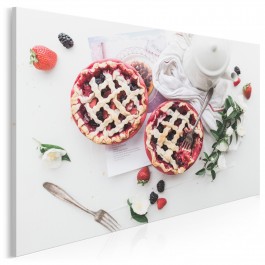 Wykwintny deser - fotoobraz do kuchni - 120x80 cm