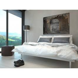 Melancholia oceanu - nowoczesny obraz na płótnie - 120x80 cm