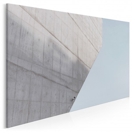 Betonowa dżungla - fotoobraz na płótnie - 120x80 cm