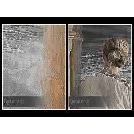 Melancholia oceanu - nowoczesny obraz na płótnie - 120x80 cm