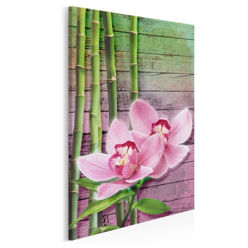 Królewska Orchidea - nowoczesny obraz na płótnie Królewska Orchidea - nowoczesny obraz na płótnie