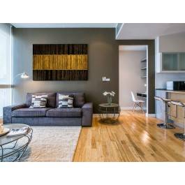 Złote runo - nowoczesny obraz do salonu- 120x80 cm