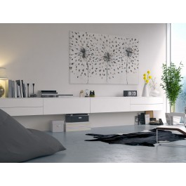 Taniec wiatru - nowoczesny obraz na płótnie - 120x80 cm Taniec wiatru - nowoczesny obraz na płótnie - 120x80 cm