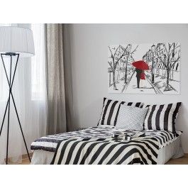 Happy end - nowoczesny obraz do sypialni - 120x80 cm