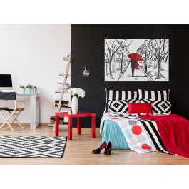 Happy end - nowoczesny obraz do sypialni - 120x80 cm