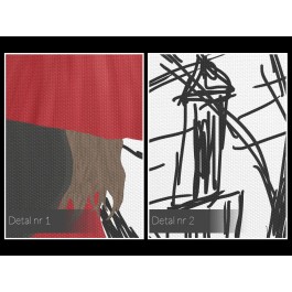 Happy end - nowoczesny obraz do sypialni - 120x80 cm