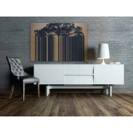 Kod życia - nowoczesny obraz na płótnie - 120x80 cm Kod życia - nowoczesny obraz na płótnie - 120x80 cm