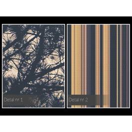 Kod życia - nowoczesny obraz na płótnie - 120x80 cm Kod życia - nowoczesny obraz na płótnie - 120x80 cm