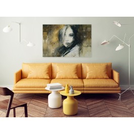 Narodziny piękna - nowoczesny obraz na płótnie - 120x80 cm Narodziny piękna - nowoczesny obraz na płótnie - 120x80 cm