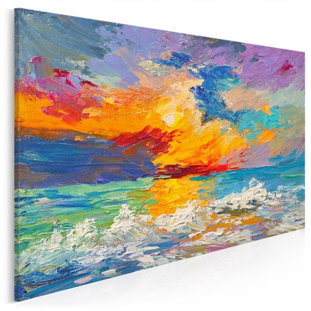 Dzienniki Magellana - nowoczesny obraz na płótnie - 120x80 cm