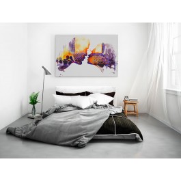 Casablanca - nowoczesny obraz na płótnie - 120x80 cm Casablanca - nowoczesny obraz na płótnie - 120x80 cm