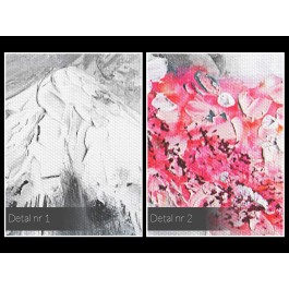 Święto Hanami - nowoczesny obraz na płótnie - 120x80 cm