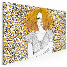 Marzycielka - nowoczesny obraz na płótnie