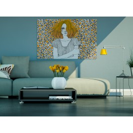 Marzycielka - nowoczesny obraz na płótnie