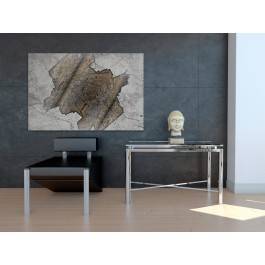 Drugie dno - nowoczesny obraz do salonu - 120x80 cm