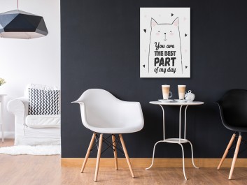 You are the best part of my day - nowoczesny obraz na płótnie
