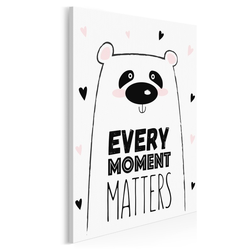 Every moment matters - nowoczesny obraz na płótnie Every moment matters - nowoczesny obraz na płótnie