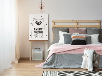 Every moment matters - nowoczesny obraz na płótnie - 50x70 cm