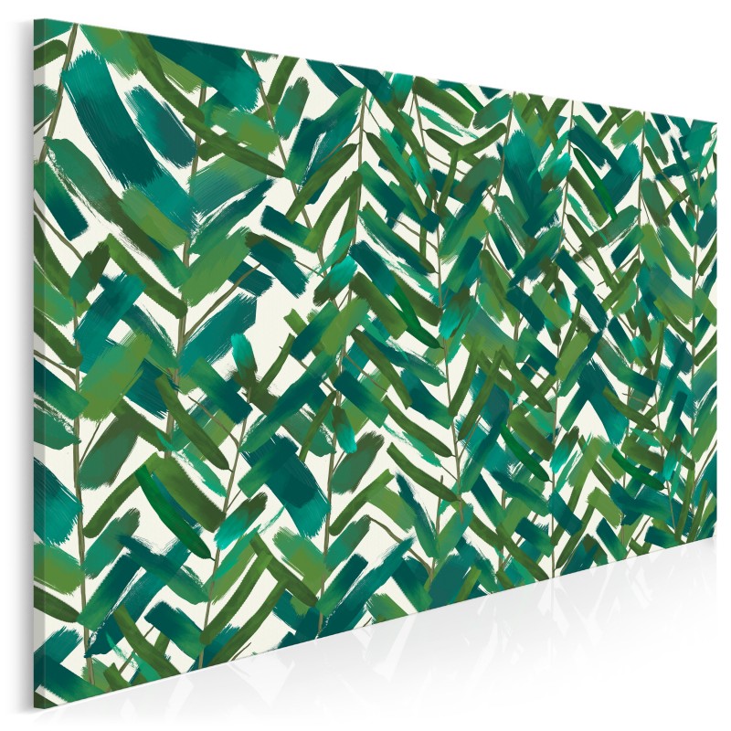 W zielonym gaju - nowoczesny obraz na płótnie - 120x80 cm