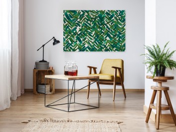 W zielonym gaju - nowoczesny obraz na płótnie - 120x80 cm W zielonym gaju - nowoczesny obraz na płótnie - 120x80 cm