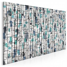 Nordyckie legendy - nowoczesny obraz do sypialni