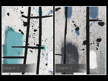 Nordyckie legendy - nowoczesny obraz do sypialni