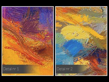 Przypływ o brzasku - nowoczesny obraz na płótnie - 120x80 cm