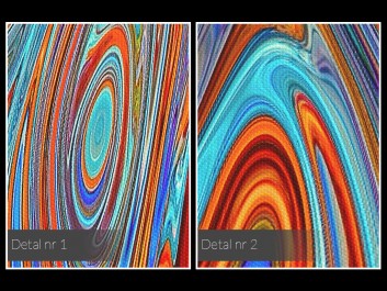 Wymiary czasu - nowoczesny obraz na płótnie - 120x80 cm Wymiary czasu - nowoczesny obraz na płótnie - 120x80 cm