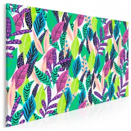 Herbarium - nowoczesny obraz do sypialni - 120x80 cm Herbarium - nowoczesny obraz do sypialni - 120x80 cm