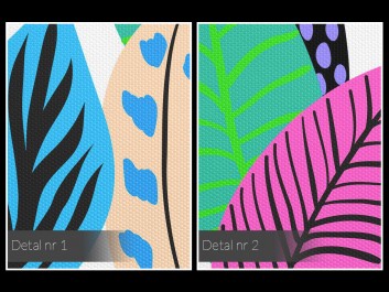 Herbarium - nowoczesny obraz do sypialni - 120x80 cm Herbarium - nowoczesny obraz do sypialni - 120x80 cm