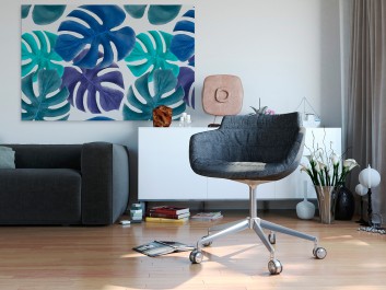 Arboretum - nowoczesny obraz na płótnie