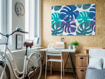 Arboretum - nowoczesny obraz na płótnie