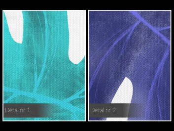 Arboretum - nowoczesny obraz na płótnie