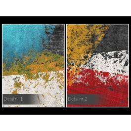 Platforma wspomnień - nowoczesny obraz na płótnie - 120x80 cm Platforma wspomnień - nowoczesny obraz na płótnie - 120x80 cm